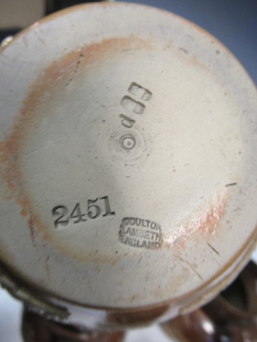 Lot 26 - A collection of Doulton saltglazed stonewares,...