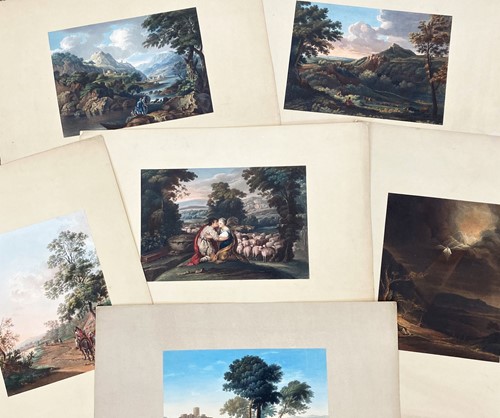 Lot 19 - A collection of loose prints, mainly 19th...