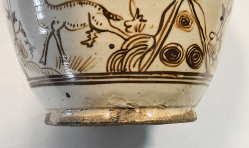 Lot 18 - A Chinese Cizhou jar, Jin/Yuan Dynasty
