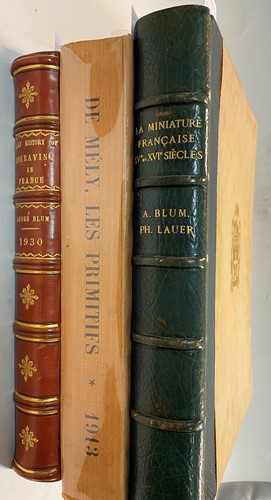Lot 401 - Medieval miniature and art. MELY (F de) Les...