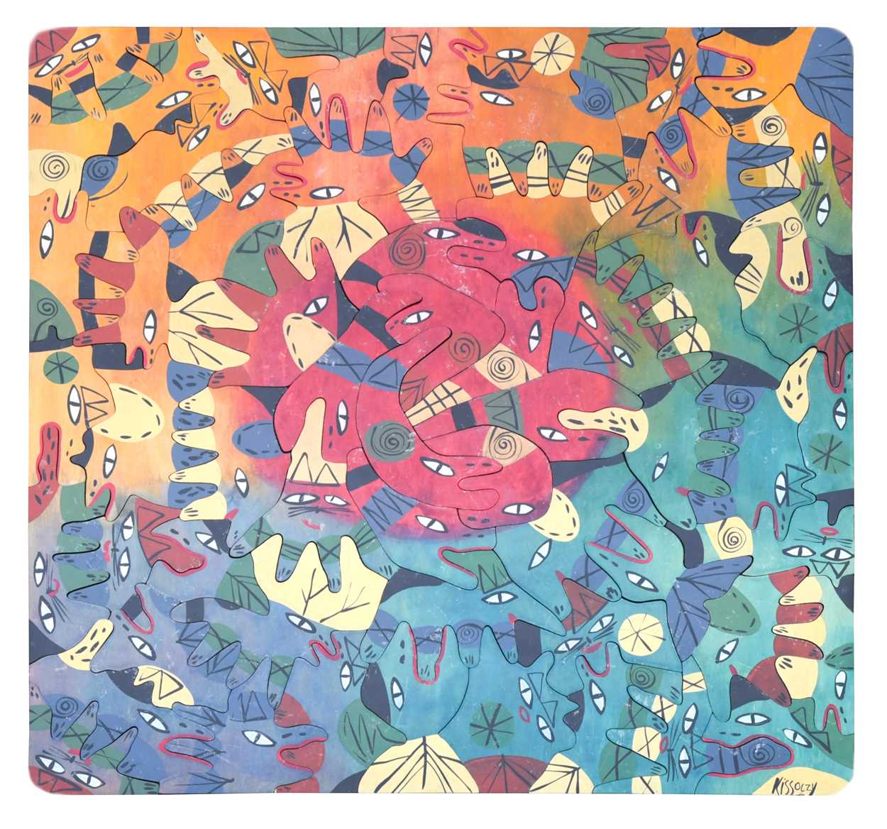 Lot 146 - Kata Kissoczy (Czech, born 1956), Puzzlemania