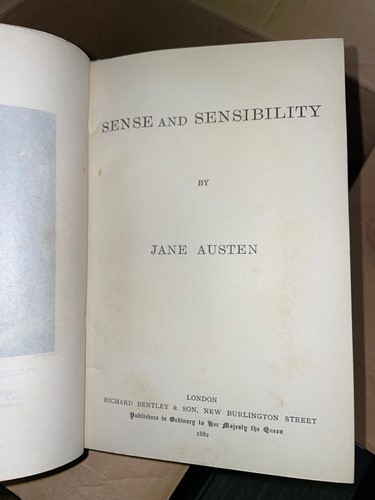 Lot 194 - BENTLEY (publishers). AUSTEN (Jane) Novels, 6...