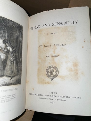Lot 194 - BENTLEY (publishers). AUSTEN (Jane) Novels, 6...