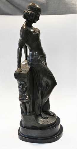 Lot 111 - 'Milo' Miguel Fernando Lopez (Portuguese, born 1955), An Egyptian Lady