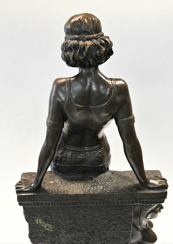 Lot 111 - 'Milo' Miguel Fernando Lopez (Portuguese, born 1955), An Egyptian Lady
