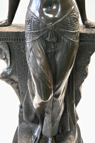 Lot 111 - 'Milo' Miguel Fernando Lopez (Portuguese, born 1955), An Egyptian Lady