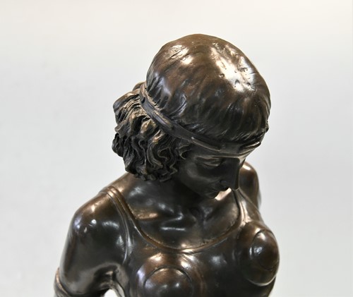Lot 111 - 'Milo' Miguel Fernando Lopez (Portuguese, born 1955), An Egyptian Lady