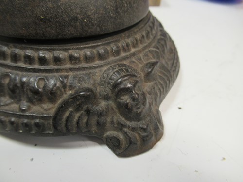 Lot 27 - Box of mixed metal items including early...