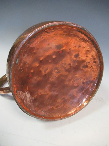 Lot 25 - A large 19th century two gallon copper...