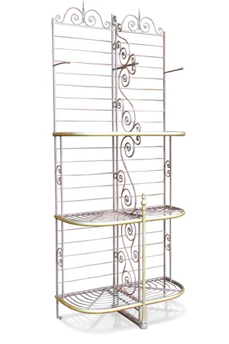 Lot 660 - A French metal plant stand, 20th century