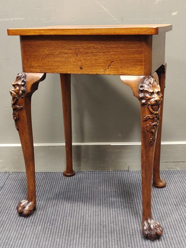 Lot 531 - A mahogany occasional table, the rectangular...