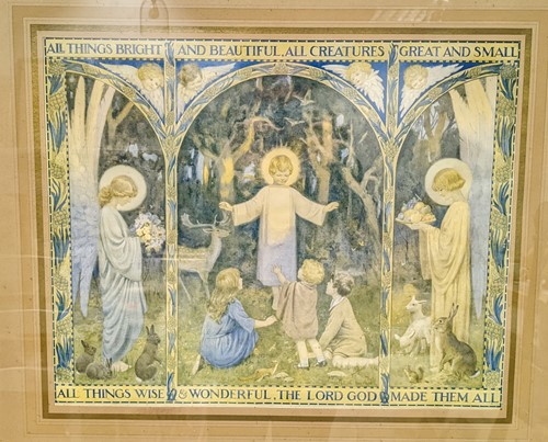 Lot 253 - Sir Roy Yorke Calne (British, b.1930), sun in...
