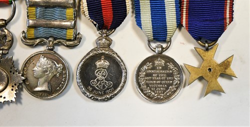 Lot 531 - Colonel Sir Richard George Ellison C.V.O., (1831-1908), Crimea medal group
