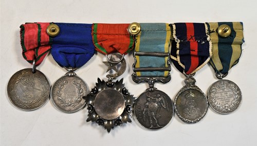 Lot 531 - Colonel Sir Richard George Ellison C.V.O., (1831-1908), Crimea medal group