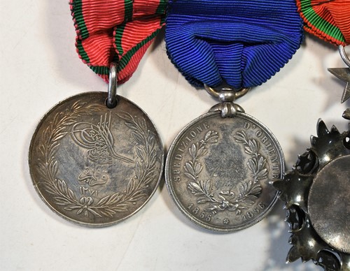 Lot 531 - Colonel Sir Richard George Ellison C.V.O., (1831-1908), Crimea medal group