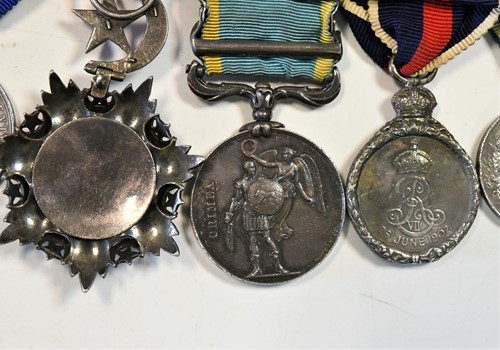 Lot 531 - Colonel Sir Richard George Ellison C.V.O., (1831-1908), Crimea medal group