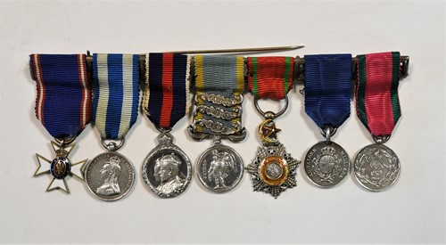 Lot 531 - Colonel Sir Richard George Ellison C.V.O., (1831-1908), Crimea medal group