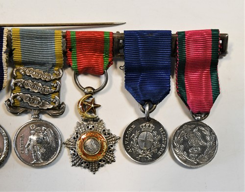 Lot 531 - Colonel Sir Richard George Ellison C.V.O., (1831-1908), Crimea medal group
