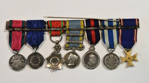 Lot 531 - Colonel Sir Richard George Ellison C.V.O., (1831-1908), Crimea medal group