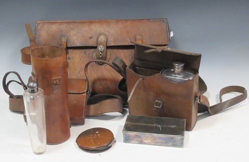 Lot 167 - A collection of various leather dispatches...