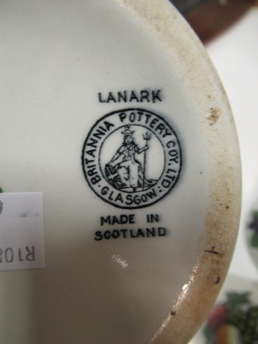Lot 126 - A collection of various ceramic jugs to...