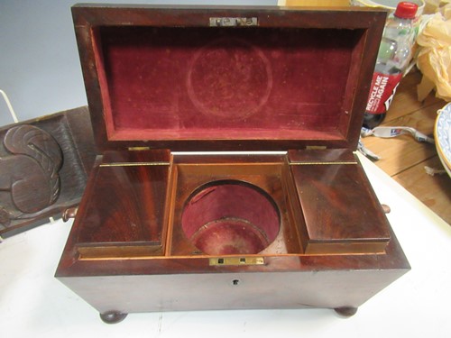 Lot 7 - A 19th rosewood fitted dressing box with...