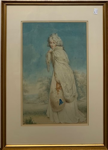 Lot 419 - After Sir Thomas Lawrence, Portrait of...