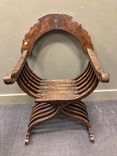 Lot 635 - An Indonesian chair