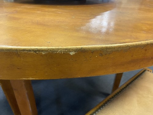 Lot 205 - Alvar Aalto for Finmar, a birch veneered table 91 and six chairs