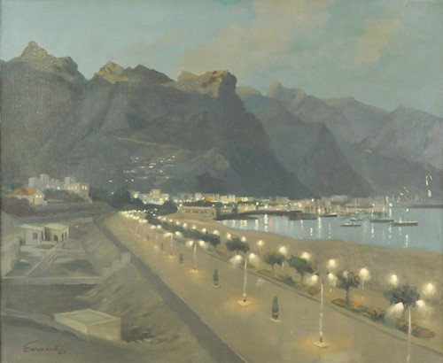 Lot 302 - 20th century British School Spanish Coastal...