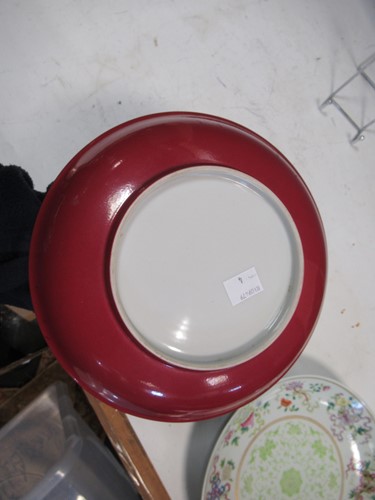 Lot 15 - A Wang Chi dish and another (2)