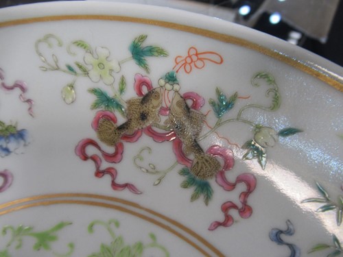 Lot 15 - A Wang Chi dish and another (2)