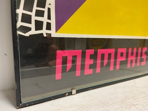 Lot 244 - Memphis Group, a rare original poster for Memphis at Liberty & Co.