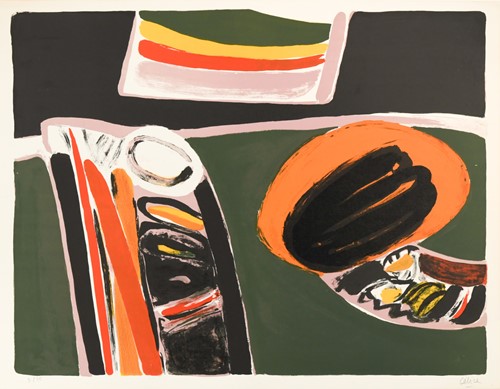 Lot 544 - A folio of modern works on paper
