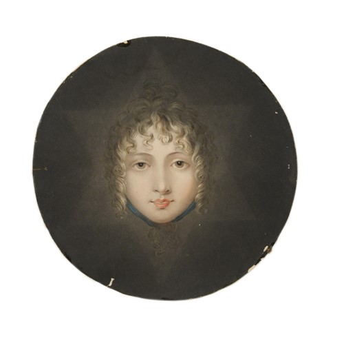 Lot 257 - Circle of Sir Thomas Lawrence, PRA, FRS (British, 1769-1830)