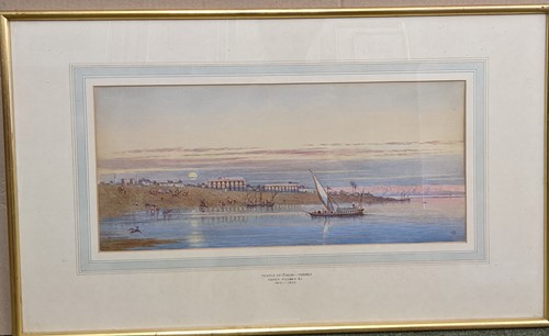 Lot 420 - Henry Pilleau (1813-1899), Temple of...
