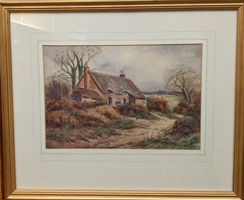 Lot 375 - Collection of eleven landscape watercolours;...