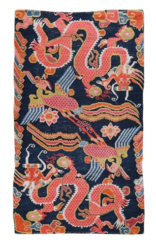 Lot 121 - A Tibetan wool Khaden, circa 1930