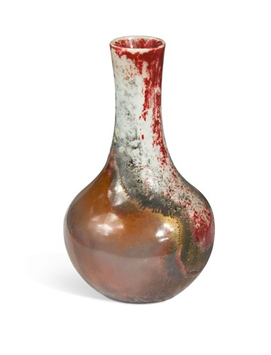 Lot 41 - A small Bernard Moore bottle vase