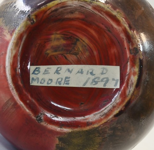 Lot 41 - A small Bernard Moore bottle vase