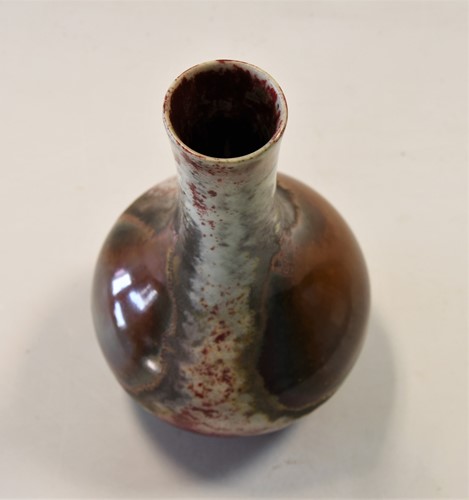 Lot 41 - A small Bernard Moore bottle vase