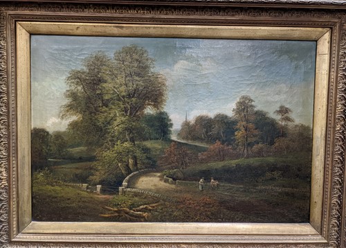 Lot 439 - George Harris (British, 1855-1936), landscape...