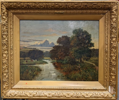 Lot 396 - John Horace Hooper (fl.1852-1899), a river...