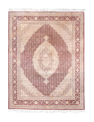 Lot 466 - A Tabriz carpet, late 20th century