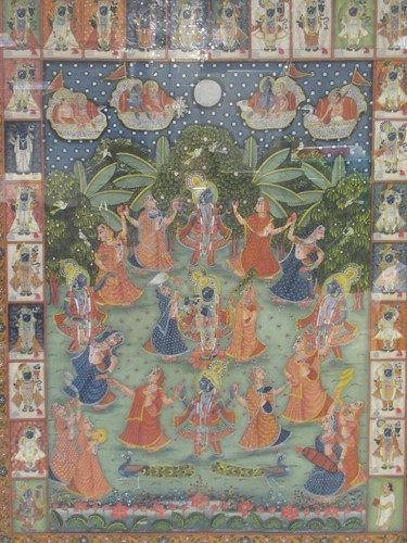 Lot 382 - A 20th Century Indian watercolour painting of...