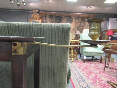 Lot 414 - A George III small mahogany two-tier reading table