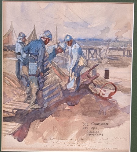 Lot 387 - Dominique Charles Fouqueray (French,...