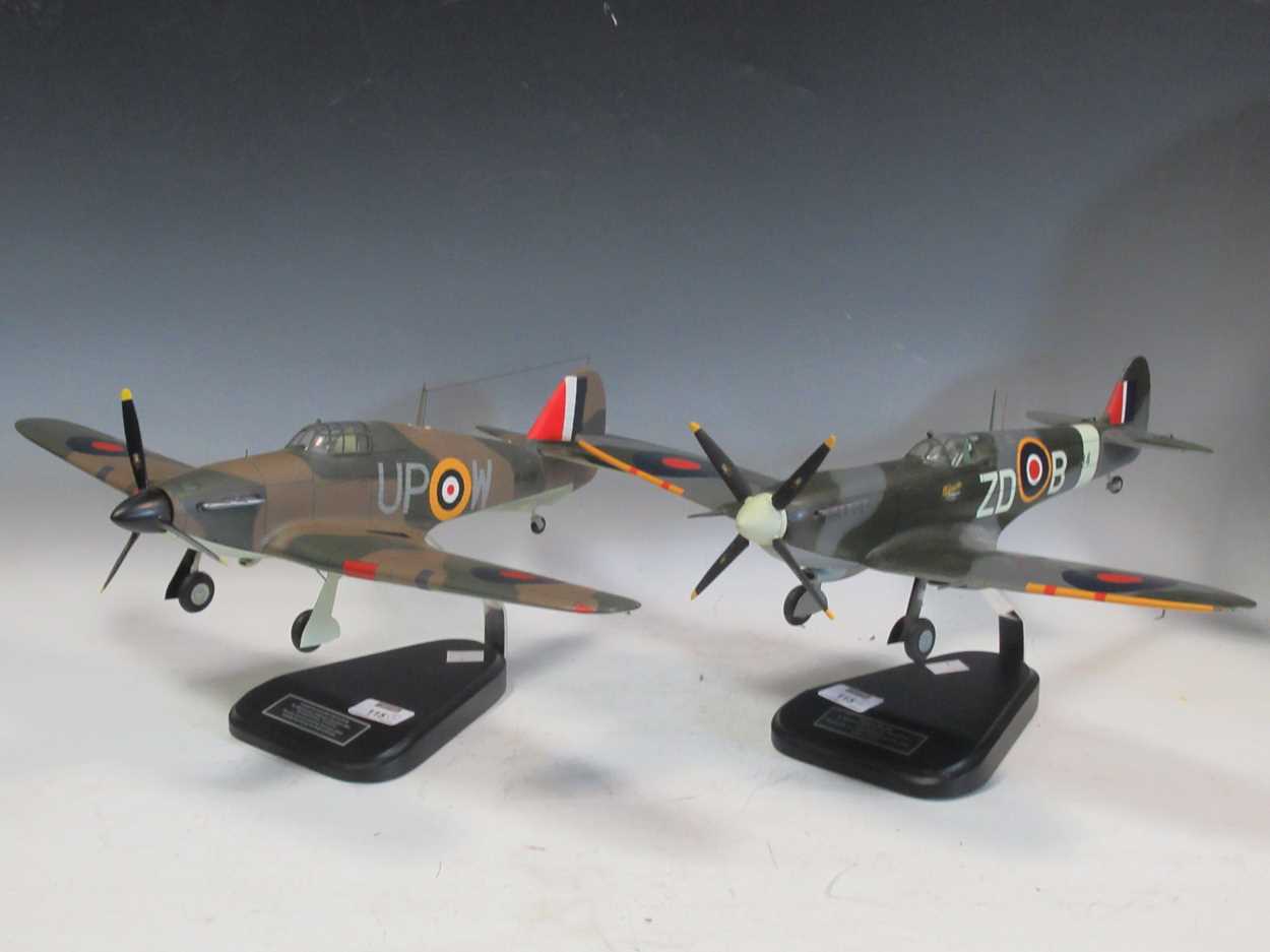 Lot 115 - Bravo Delta model aircraft - Spitfire, 42cm...