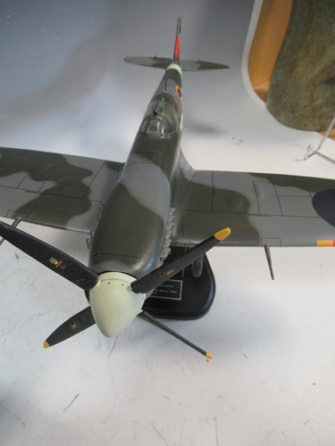 Lot 115 - Bravo Delta model aircraft - Spitfire, 42cm...