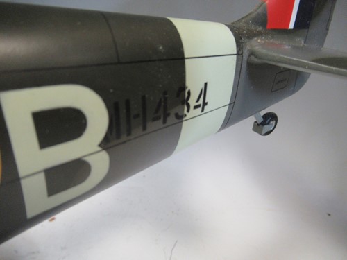 Lot 115 - Bravo Delta model aircraft - Spitfire, 42cm...
